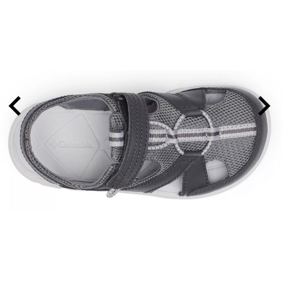 COLUMBIA • Grey Omni-Grip Techsun Wave Velcro Sandals - Picture 8 of 16